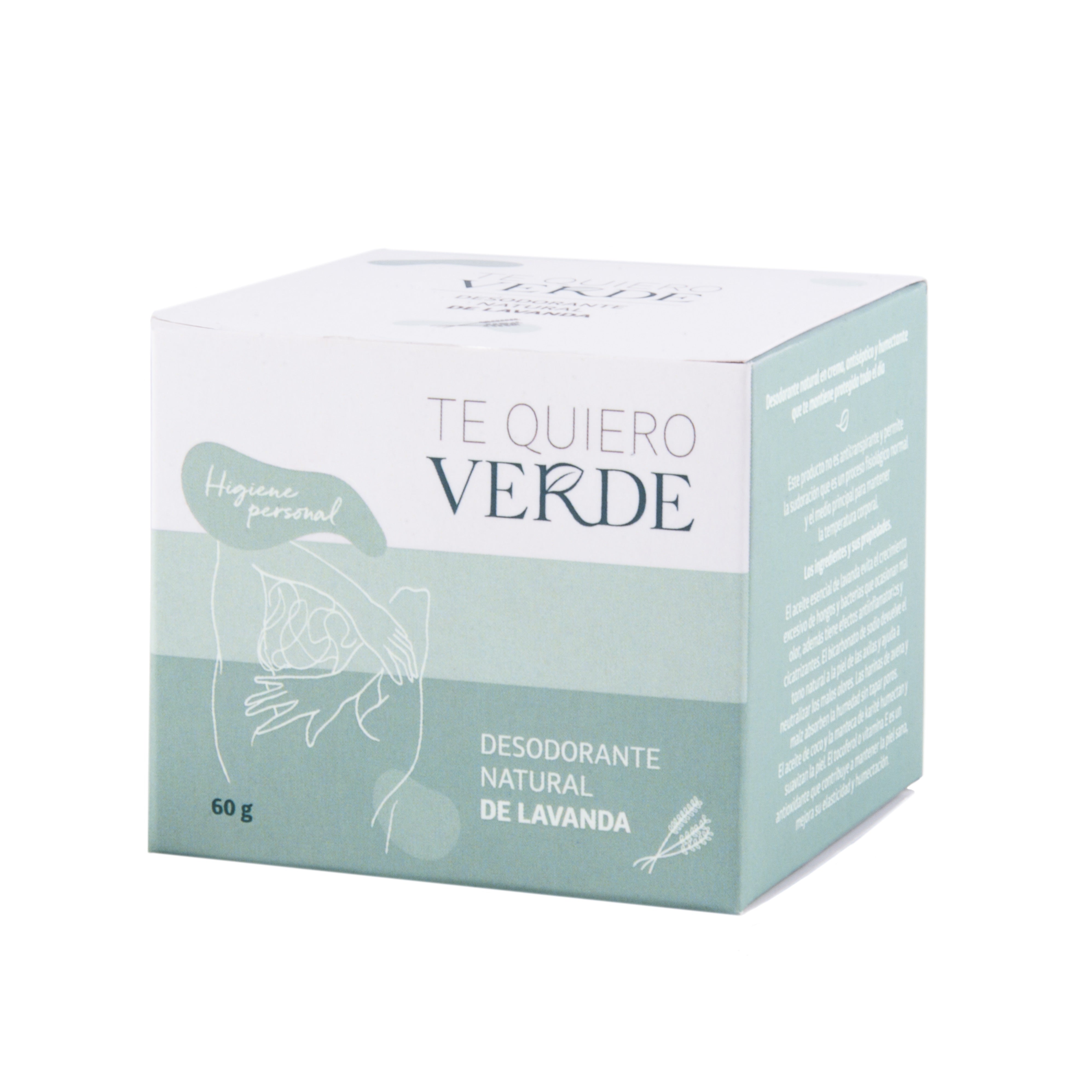 Desodorante natural de lavanda