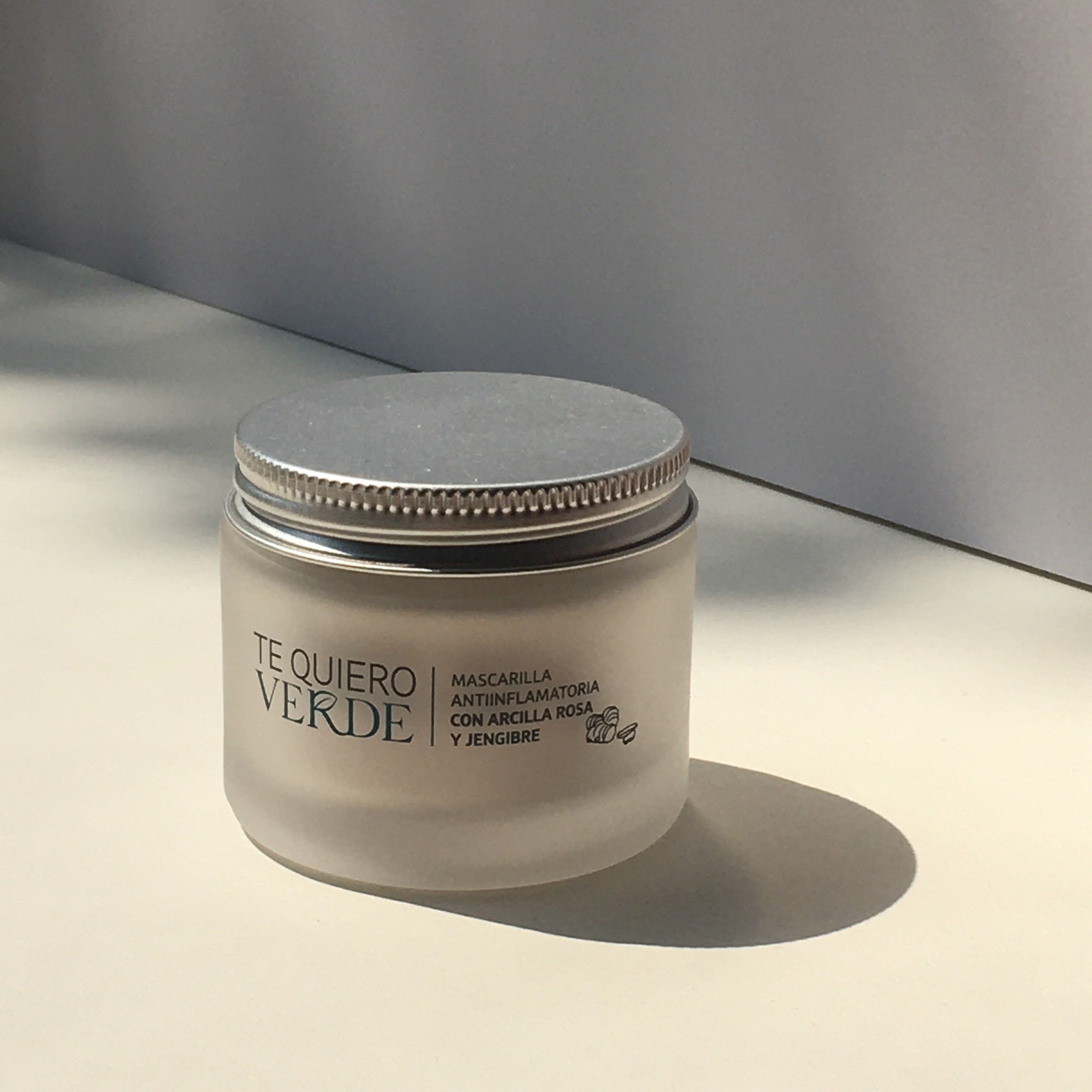 Mascarilla antiinflamatoria con arcilla rosa y jengibre